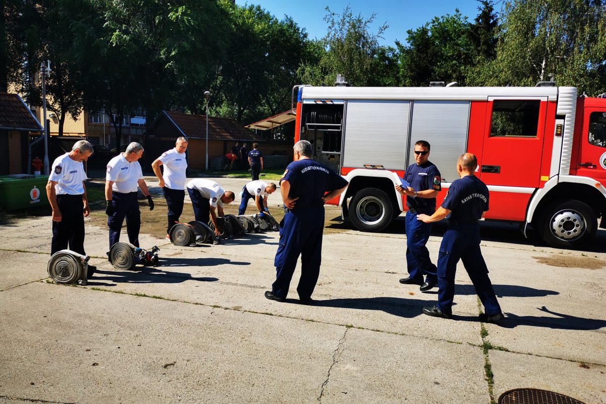 A hétvégén zárult Budapesten az „alap” tűzoltó képzés - csapatunkból is részt ...