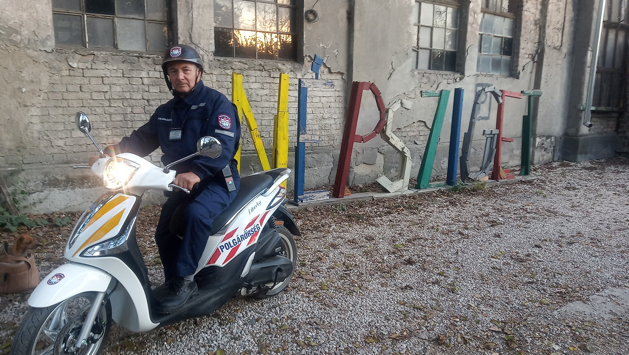 Új szolgálati jármű a Népszigeten!...